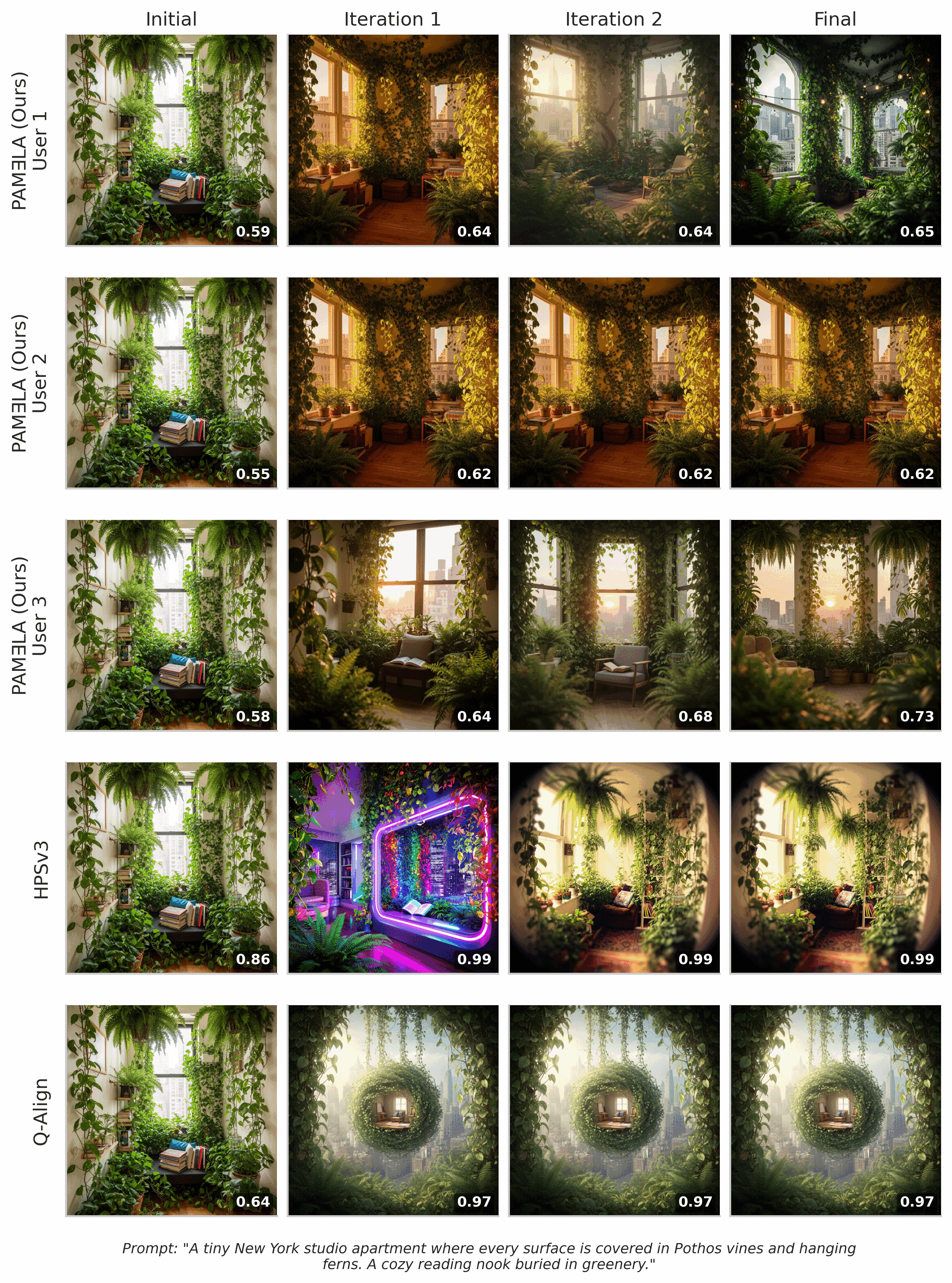 Multi-scorer personalization results